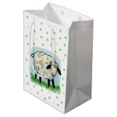 Little Lamb Gift Bag Medium Cadeauzakje (Achterkant Gekanteld)