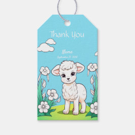 Little Lamb Gift Label Cadeaulabel