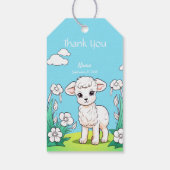 Little Lamb Gift Label Cadeaulabel (Achterkant)