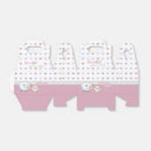 Little Lamb Meisje Baby shower Supplies Bedankdoosjes (Uitgevouwen)