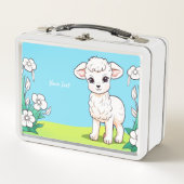 Little Lamb Metal Lunch Box (Voorkant)
