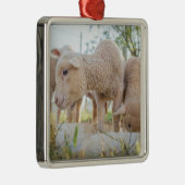 Little Lamb Metalen Ornament (Rechts)