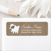 Little Lamb Retouradreslabels Etiket (Insitu)