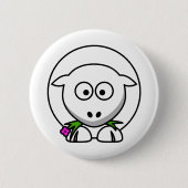 Little Lamb Ronde Button 5,7 Cm (Voorkant)