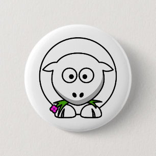 Little Lamb Ronde Button 5,7 Cm