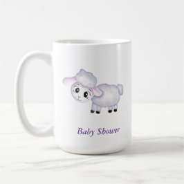 Little Lamb Sheep Baby shower positief Koffiemok
