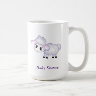Little Lamb Sheep Baby shower positief Koffiemok