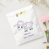 Little Lamb Sheep Baby shower Verjaardag Bedankzakje (Gezegeld)