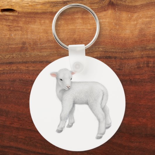 Little Lamb Sleutelhanger (Voorkant)