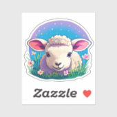 Little Lamb Sticker (Vel)