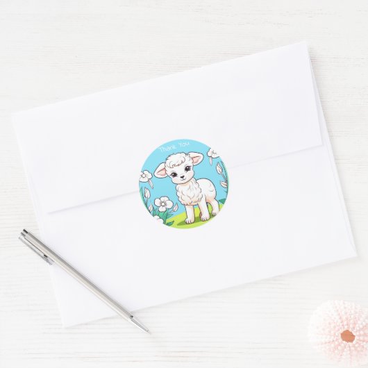 Little Lamb Sticker (Envelop)