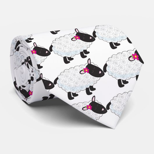 Little Lamb Stropdas (Opgerold)