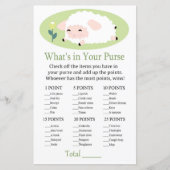 Little lamb Wat zit er in je tas spel (Voorkant)