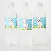 Little Lamb Waterfles Etiket (Flessen)