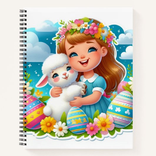 Little Lamb's Delight: klassieke charme Notitieboek (Voorkant)