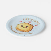 Little Latke Hanukkah Baby shower Papieren Bordje (Gekanteld)