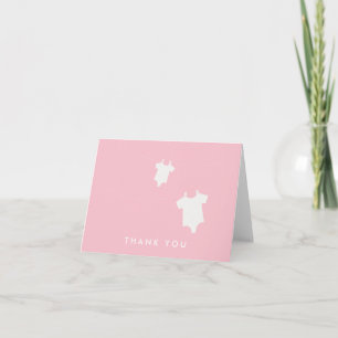 {Little Laundry} baby shower bedankkaart