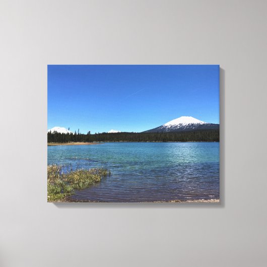 Little Lava Lake, Oregon Canvas Afdruk (Voorkant)