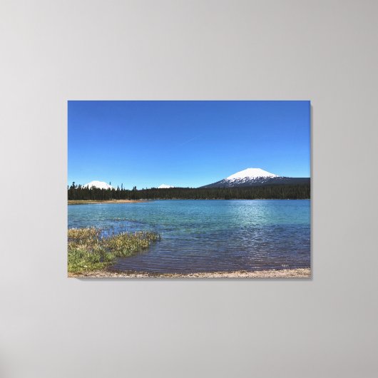 Little Lava Lake, Oregon Canvas Afdruk (Voorkant)