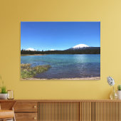 Little Lava Lake, Oregon Canvas Afdruk (Insitu (Woonkamer))