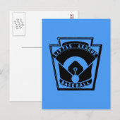 Little League Baseball Briefkaart (Voorkant / Achterkant)