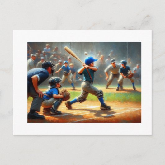 Little League Baseball, Briefkaart (Voorkant)