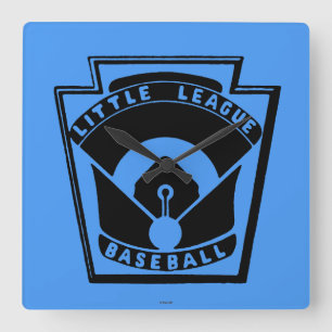 Little League Baseball Vierkante Klok