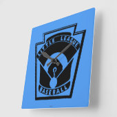 Little League Baseball Vierkante Klok (Hoek)