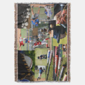 Little League Throw Blanket - HAMbyWhiteGlove Deken (Voorkant Verticaal)