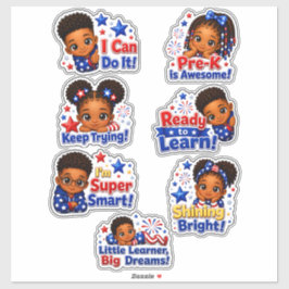 Little Learners Spark & Shine Collectie  Sticker