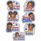 Little Learners Spark & Shine Collectie Sticker (Voorkant)