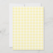 Little Lemon Baby Shower Uitnodiging (Achterkant)