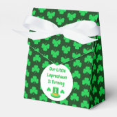 Little Leprechaun 1st Birthday Bedankdoosjes (Voorkant Zijde)