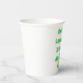 Little Leprechaun Birthday Papieren Bekers (Rechts)