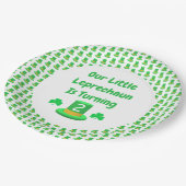 Little Leprechaun Birthday Papieren Bordje (Gekanteld)