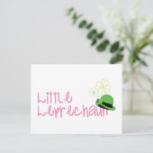 Little Leprechaun Briefkaart (Staand voorkant)