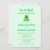 Little Leprechaun Gender onthulling Kaart (Voorkant)