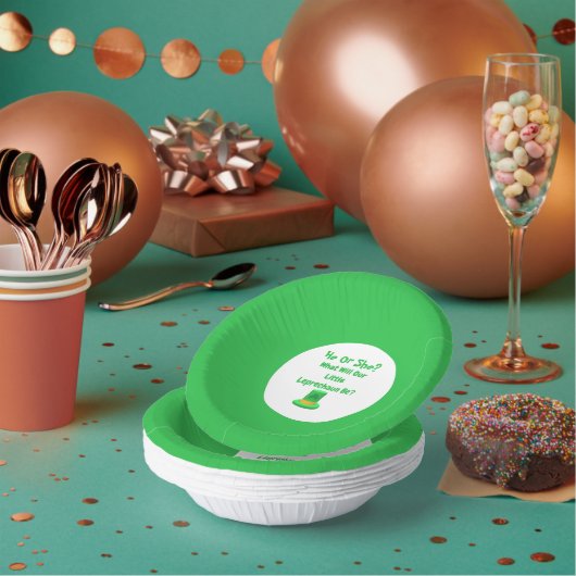 Little Leprechaun Gender onthulling Papieren Kommen (Multi)