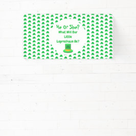 Little Leprechaun Gender onthulling Spandoek