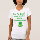 Little Leprechaun Gender onthulling T-shirt (Voorkant)