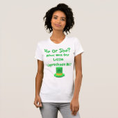 Little Leprechaun Gender onthulling T-shirt (Voorkant volledig)