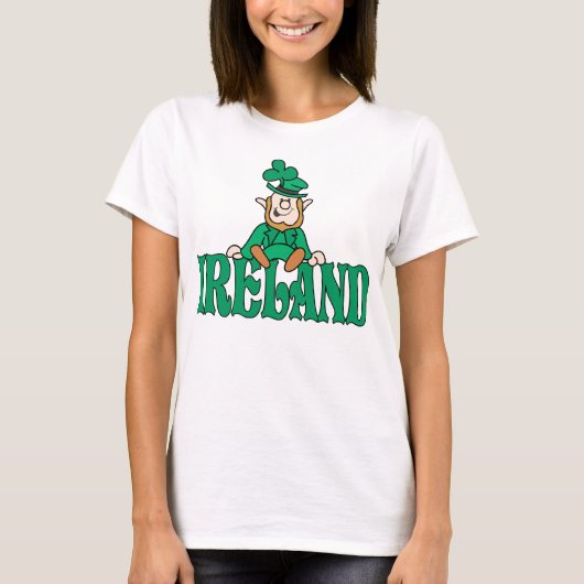 Little Leprechaun uit Ierland T-shirt (Voorkant)