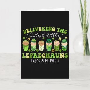 Little Leprechauns Afleveren Arbeid En Bevalling S Kaart