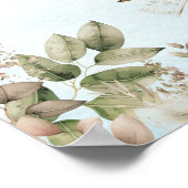 Little Letters OF Love Baby Shower Welcome Sign Poster (Hoek)