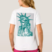 "Little Liberty Charm" T-shirt (Achterkant)