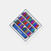 Little Library Book Club White Servet (Hoek)