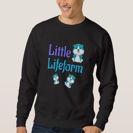 Little Lifeform Kinder Hamster Gerbil Rodent Short Trui (Voorkant)