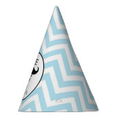 Little Lil' Man Mustache Boy Baby shower Birthday Feesthoedjes (Rechts)