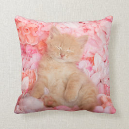 Little Linus Pink Floral Kussen