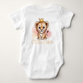 Little Lion Baby Bodysuit (Achterkant)